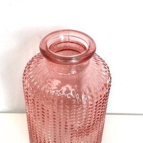 Pink Dimple Vase 10cm