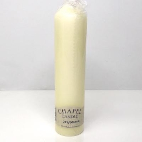 Ivory Chapel Candle 215 50 