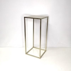 Gold Small Square Stand 50cm