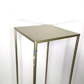 Gold Large Square Stand 100cm