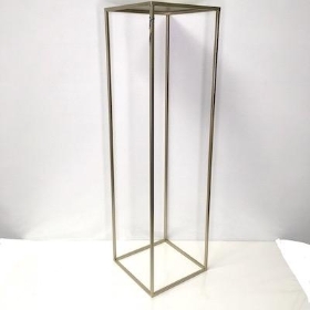 Gold Large Square Stand 100cm