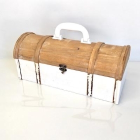 Wooden Display Suitcase 39cm