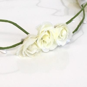 Ivory Rose Headband