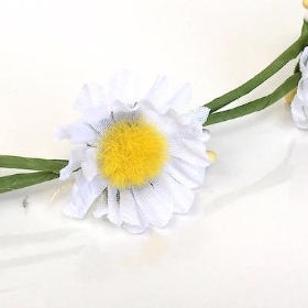 White Rose Headband