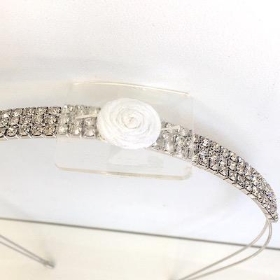 1cm Diamante Headband