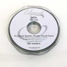 Sage Green Satin Ribbon 3mm