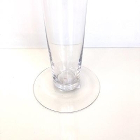 Glass Conical Vase 100cm