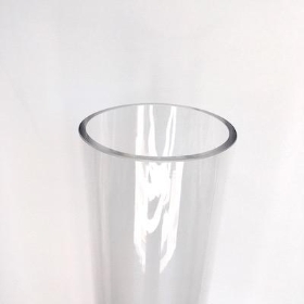 Glass Conical Vase 100cm