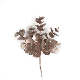 Rose Gold Eucalyptus Pick 25cm