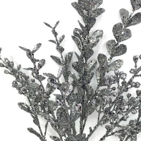 Pewter Boxwood Spray 54cm