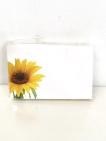 Small Florist Cards Sunflower 