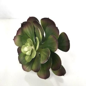 Artificial Green Succulent 14cm