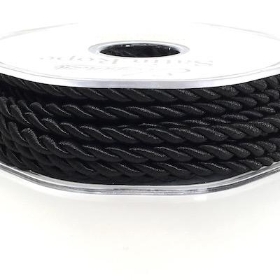 Black Cord 4.5mm x 10m