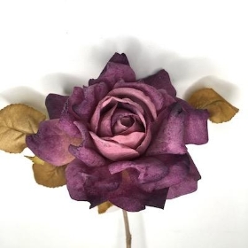 Purple Antique Rose 62cm