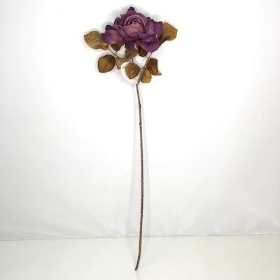 Purple Autumn Rose 62cm