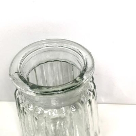 Clear Oscar Vase 12cm