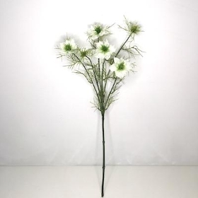 White Nigella 63cm