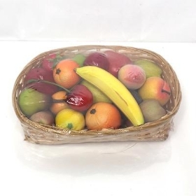 Mini Mixed Fruit Basket 18cm