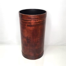 Round Wooden Container 41cm