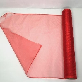 Red Organza Fabric 40cm
