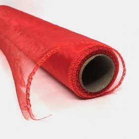 Red Organza Fabric 40cm