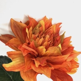 Orange Dahlia 59cm
