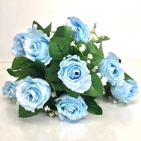 Light Blue Rose Bush 45cm
