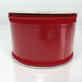 Red Velvet Ribbon 63mm