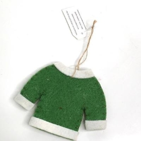 Green Santa Mini Jumper 13cm