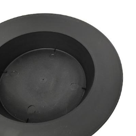 Round Designer Bowl Black