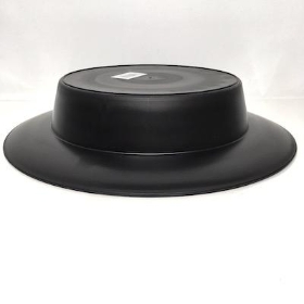 Round Designer Bowl Black