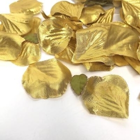 Gold Rose Petals x 164