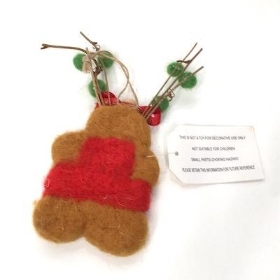 Gingerbread Man Decoration 13cm