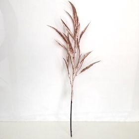 Rose Gold Reed Spray 78cm