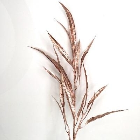 Rose Gold Reed Spray 78cm