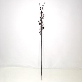 Burgundy Berry Spray 78cm