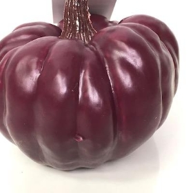 Burgundy Pumpkin 14cm